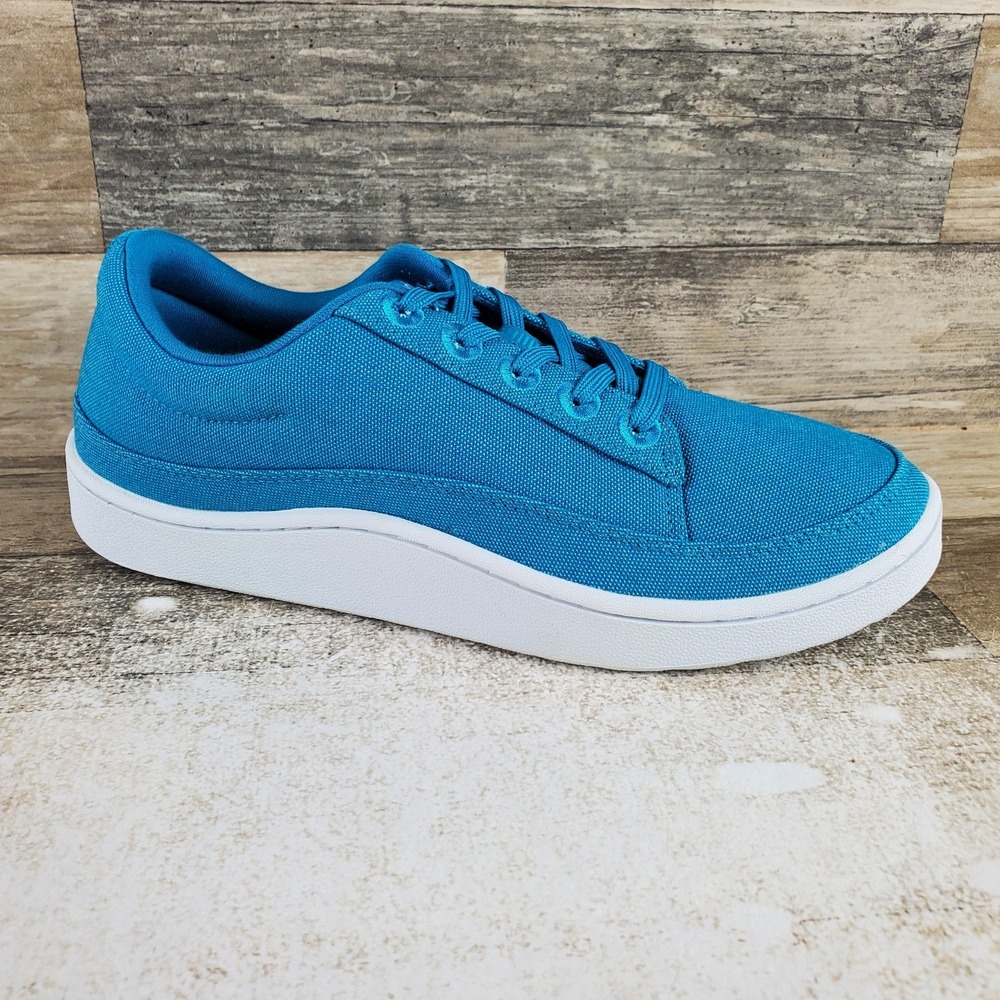 Allbirds Canvas Pacers Womens Shoes Sz 9 Blue Thrive Teal Casual Lace Up Sneaker